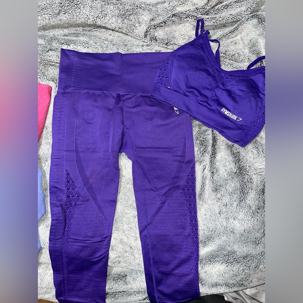 Bra is medium leggings are small